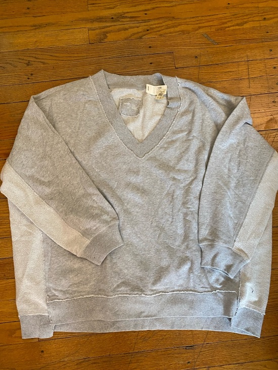 aerie Tops - aerie Light Gray V-Neck women’s sweatshirt